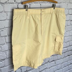 Savane Mens Cargo Shorts 44 Yellowish Tan Khaki size 44 NWT